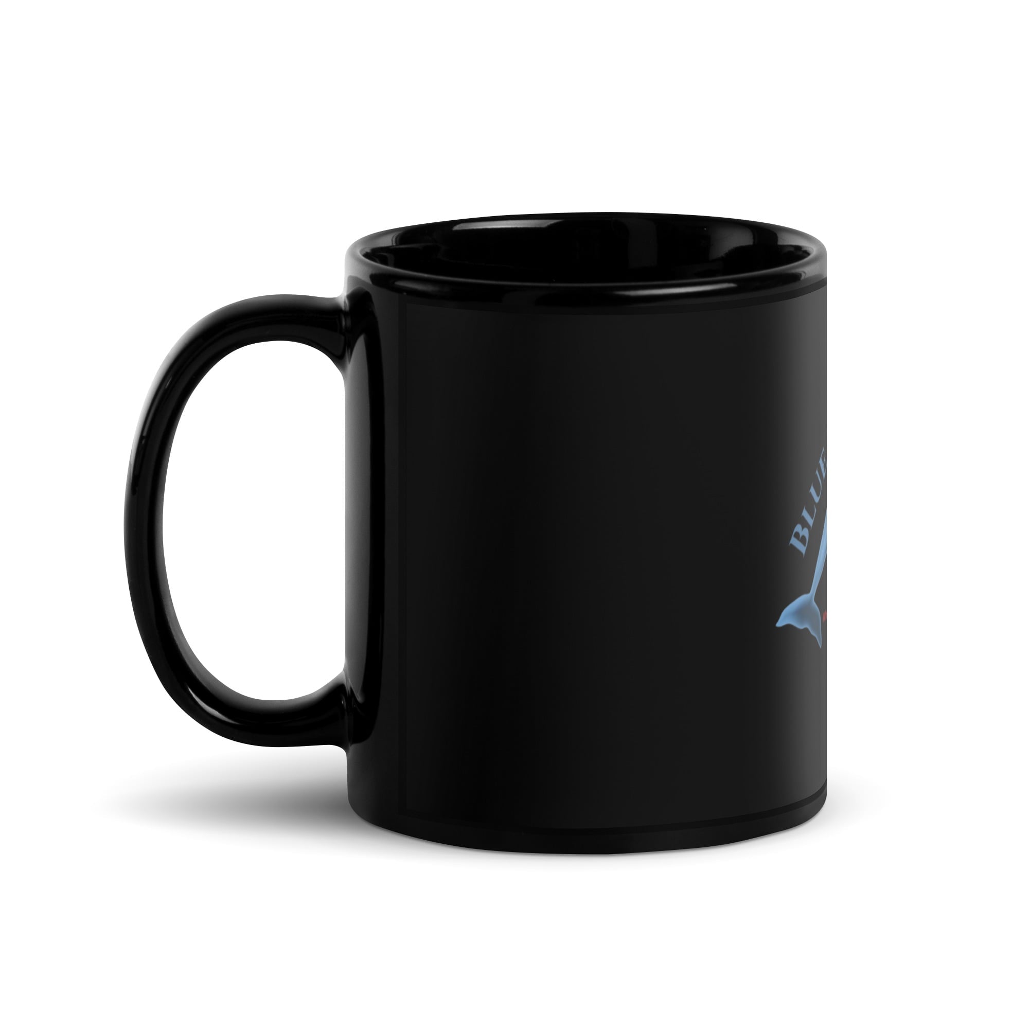 Blue Serenity Dolphin Mug