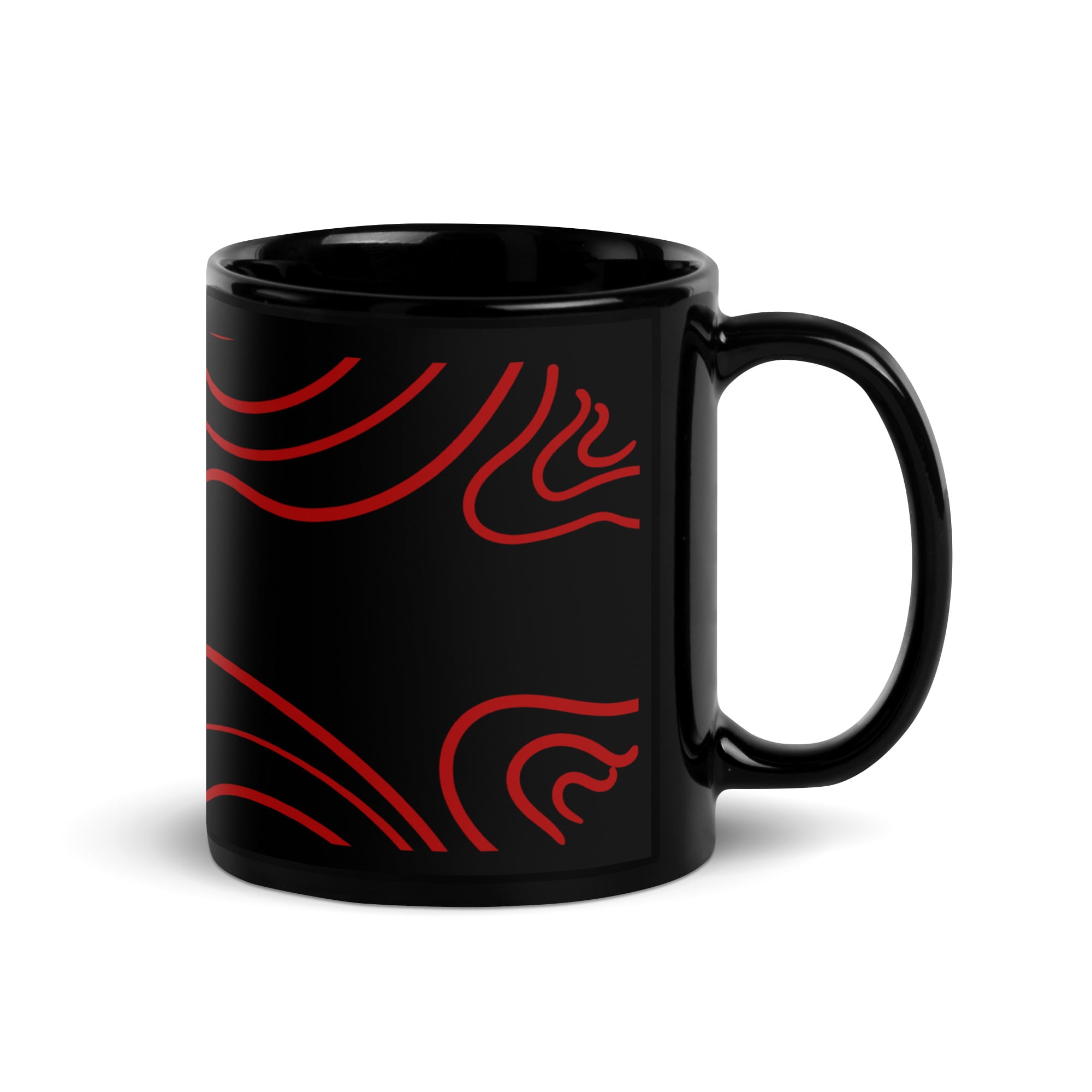 Ceramic Coffee Mugs Abstract