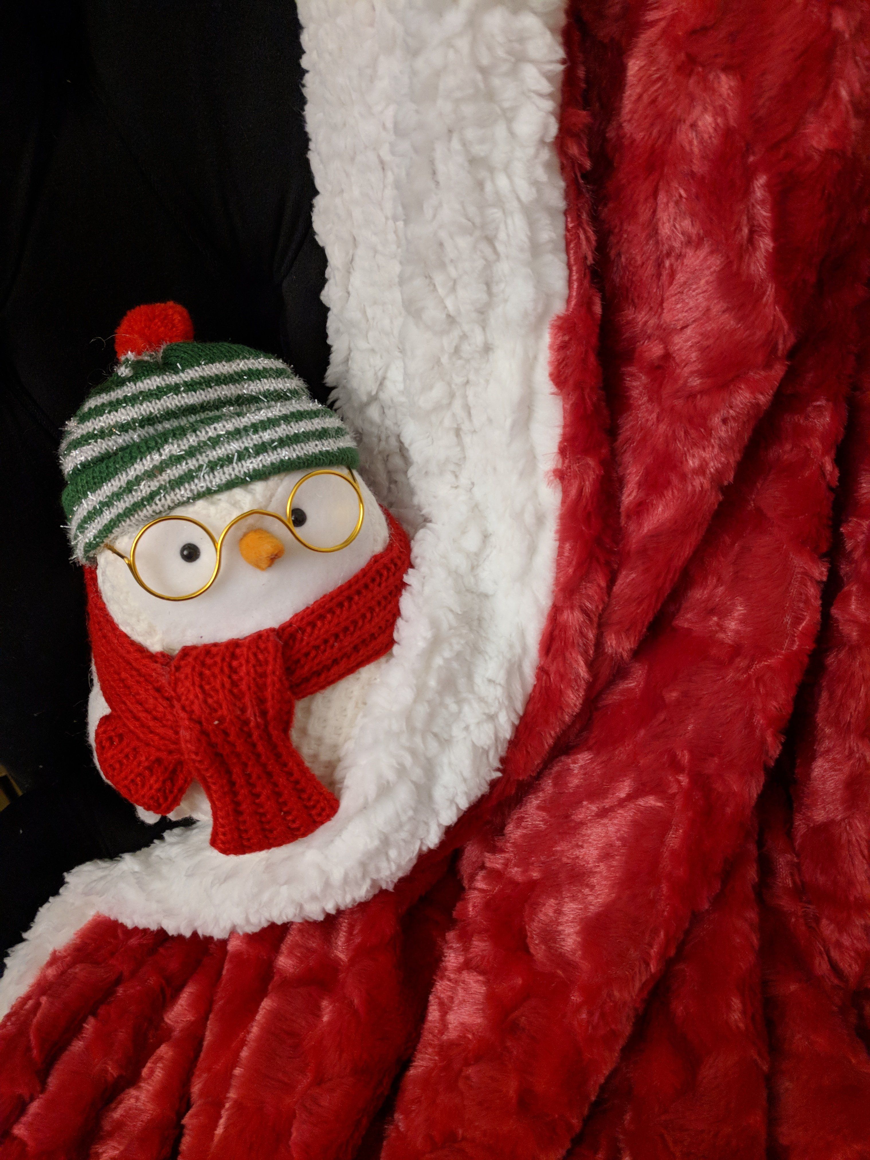 DaDa Bedding Luxury Romantic Red Lovely Hearts Dreamy Plush Faux Fur Throw Blanket (19)