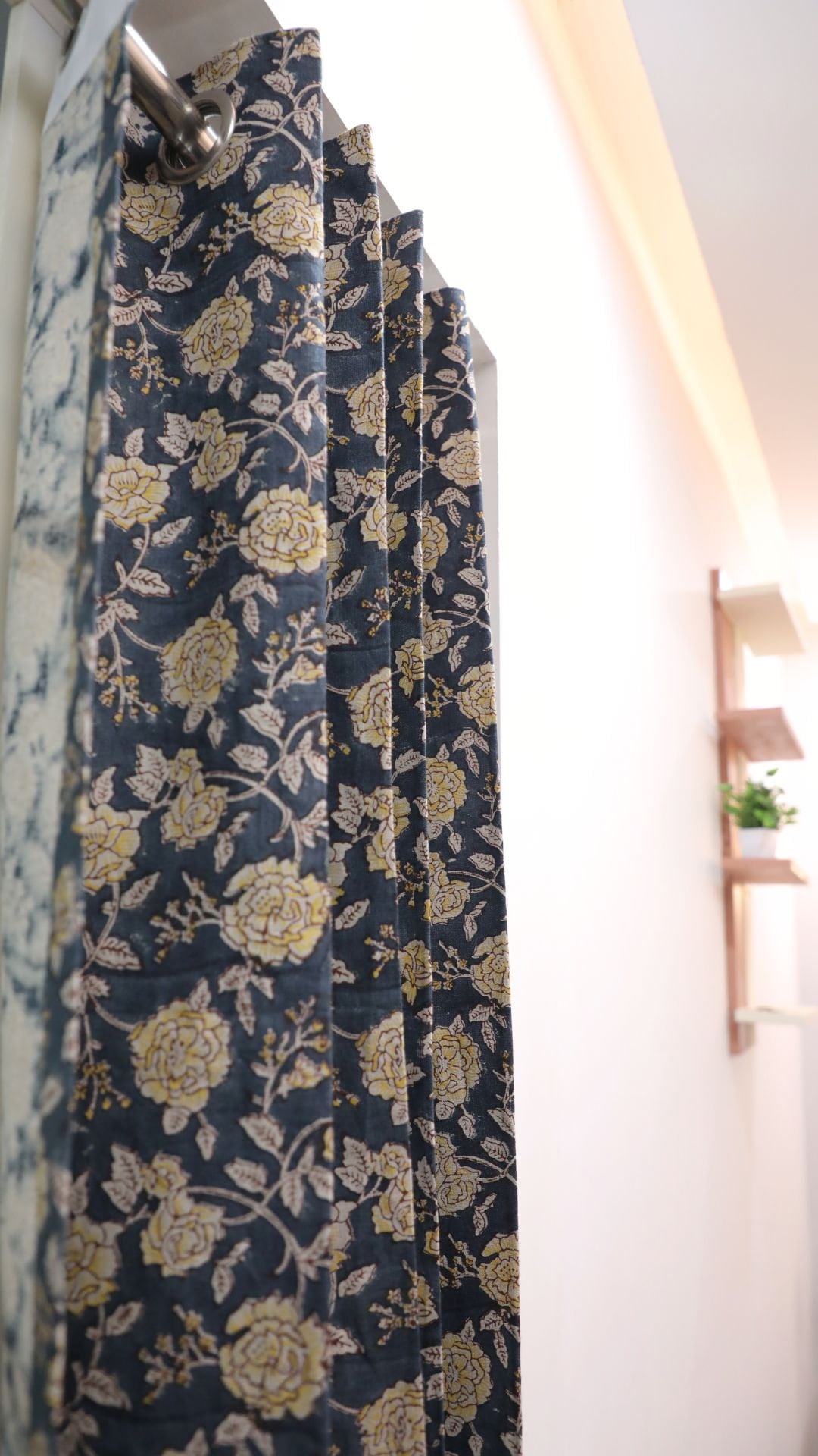 Indian Artisan Pure Linen Boho Curtains - Rameshwaram