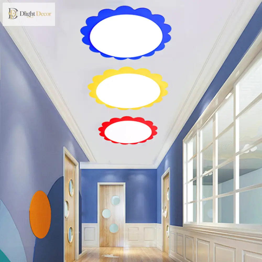 Blooming LED Flush Mount Light | Modern Interior Lighting