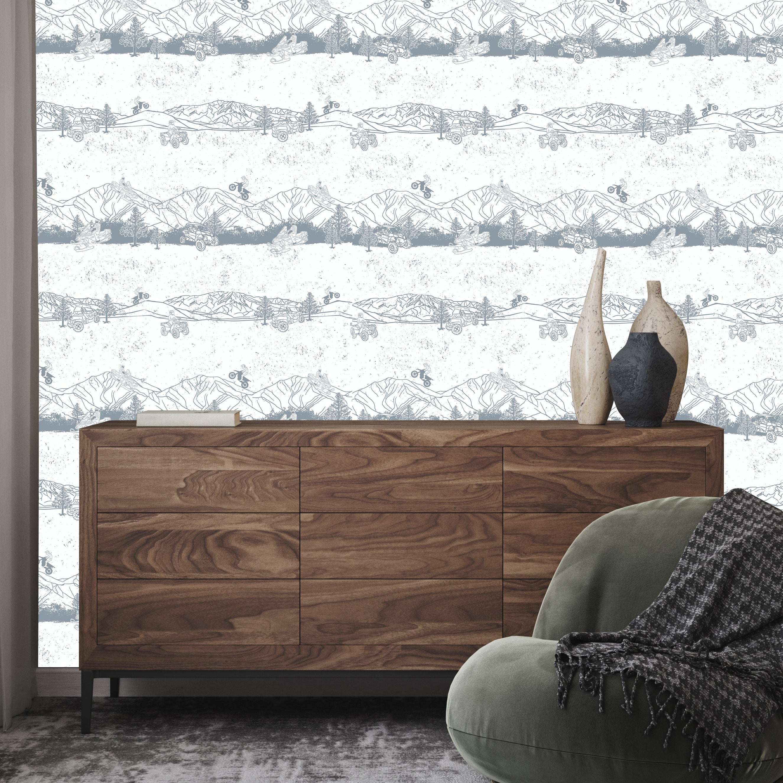 Nash Wallpaper by Hannah Langford