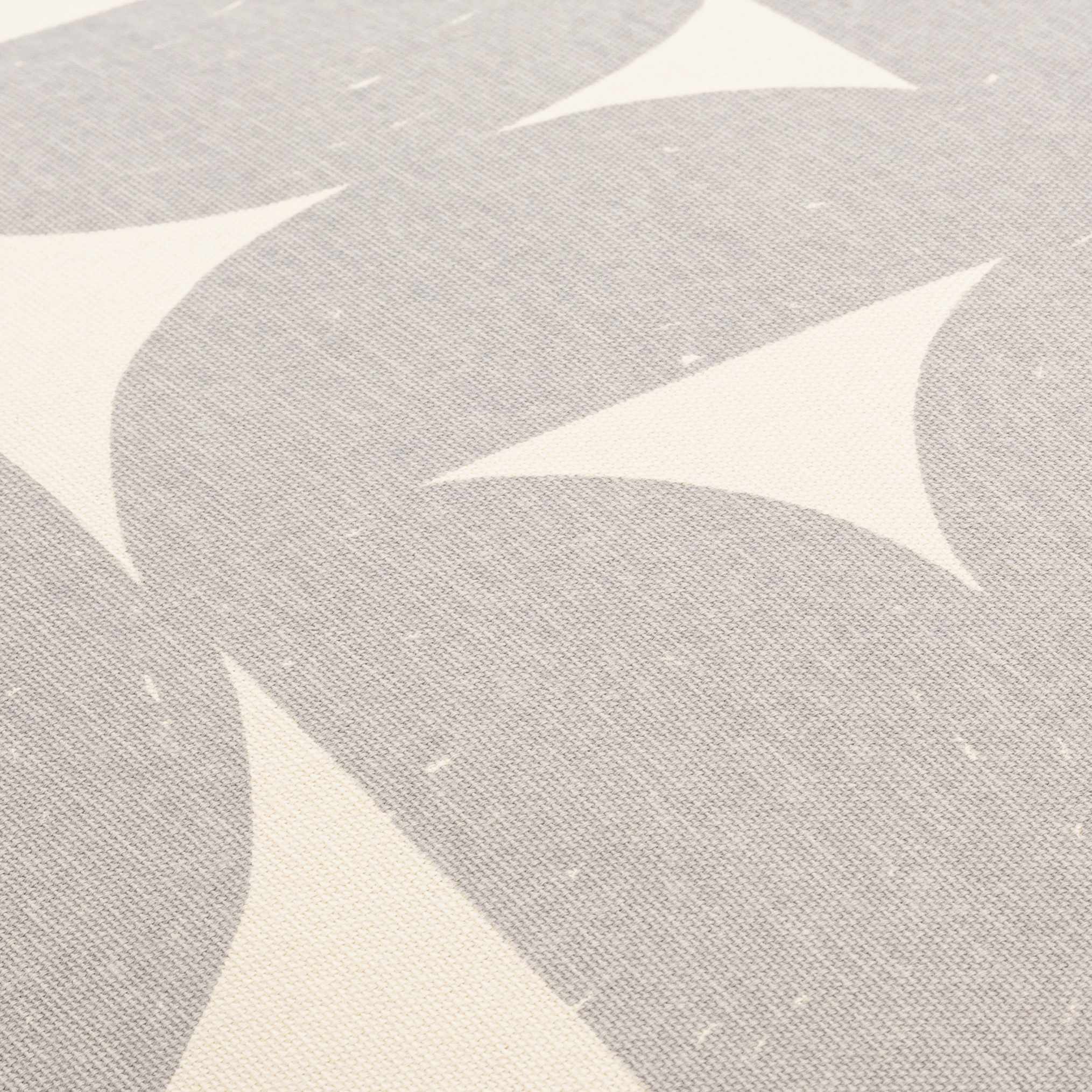 Bungabon Grey Geometric Pattern Throw Pillow-2