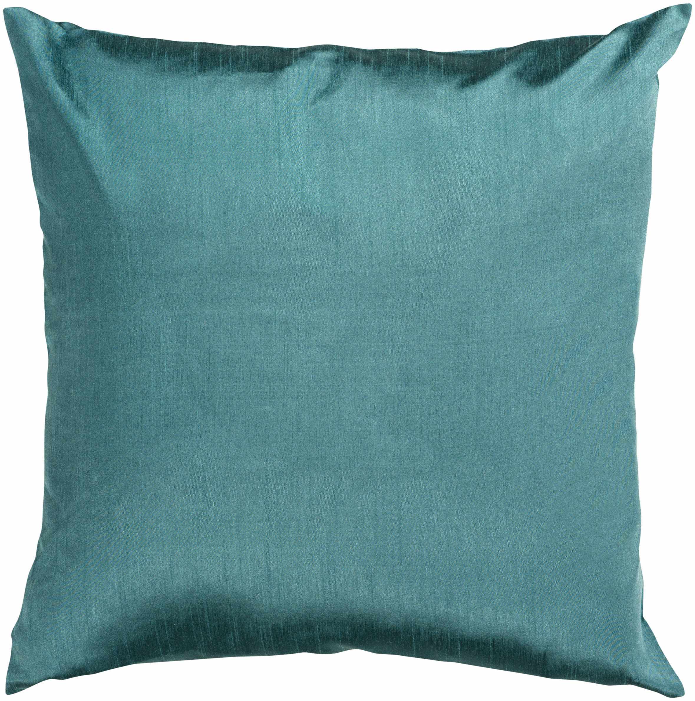 Bohemia Teal Square Throw Pillow - Clearance-0