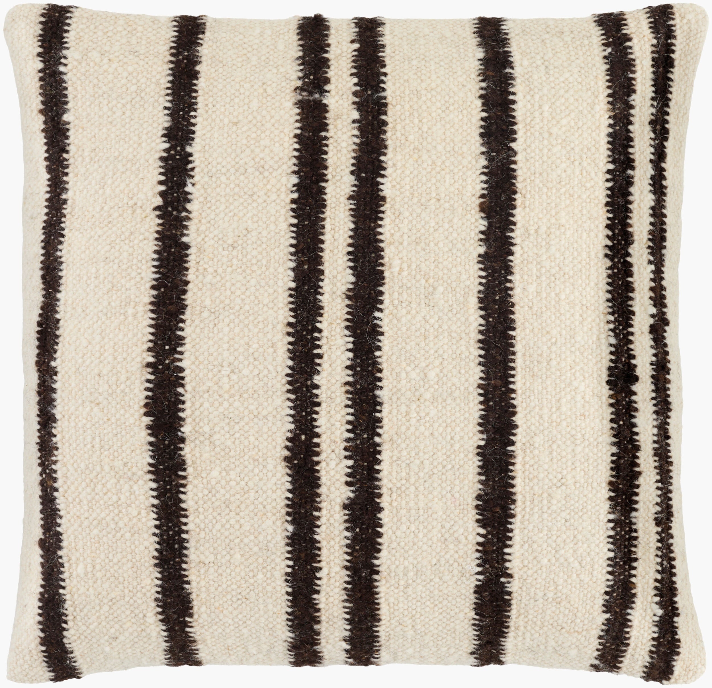 Brick Red Traditional Accent Pillow with cotton details for sofa bed or accent chair-0