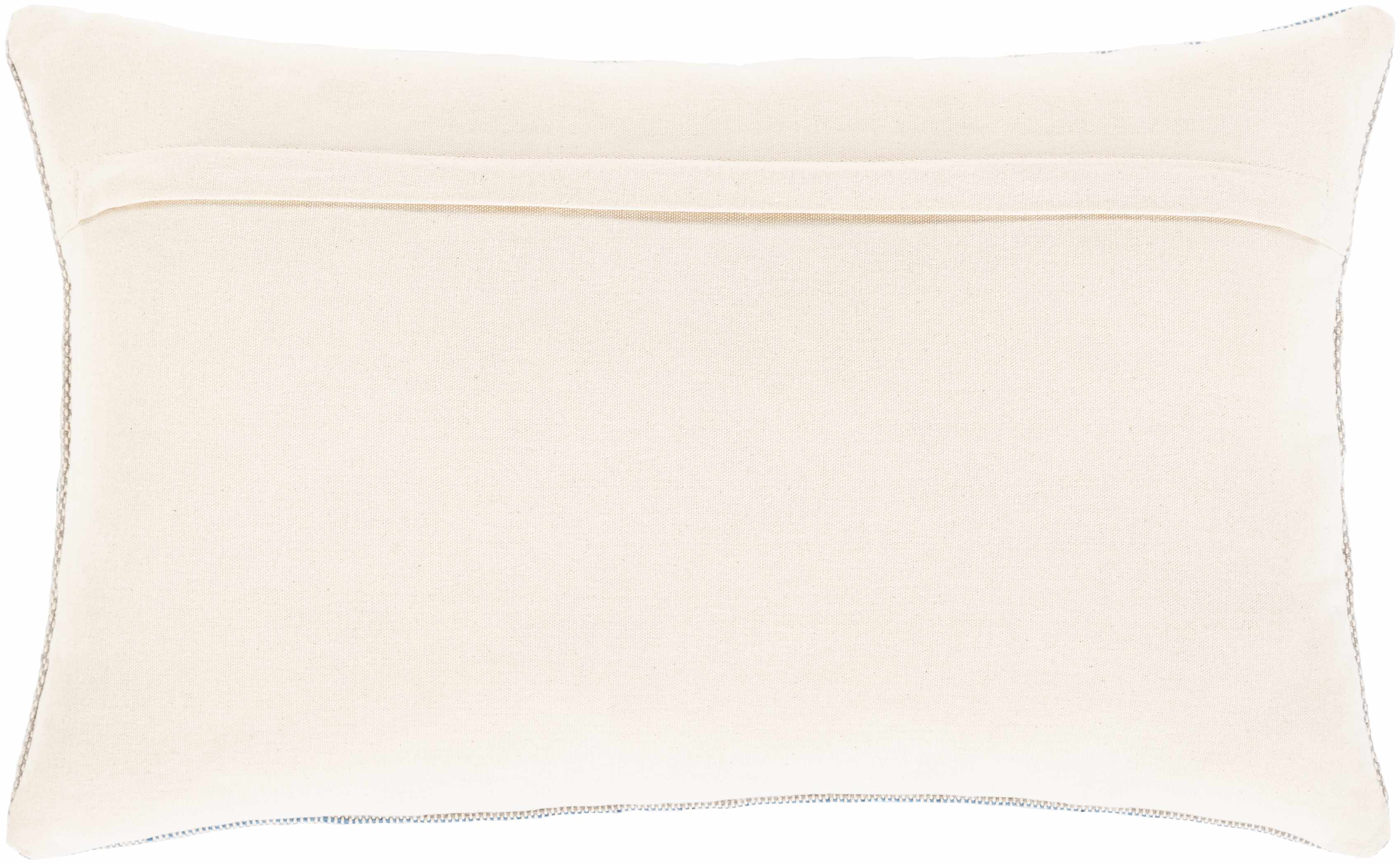 Boyanup Cream Geometric Embroidery Lumbar Pillow - Clearance-2