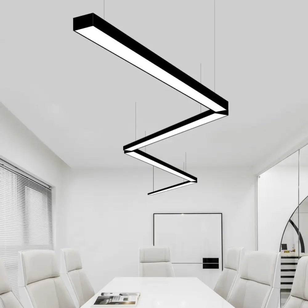 Brinley Modern Linear Chandelier | Dining Room Lighting