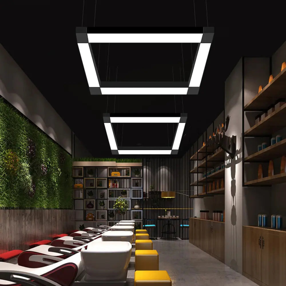 Brinley Modern Linear Chandelier | Dining Room Lighting