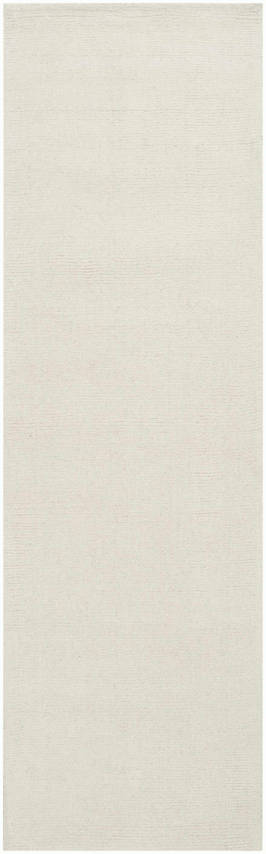 Brockton Solid Wool Light Beige Area Rug-5