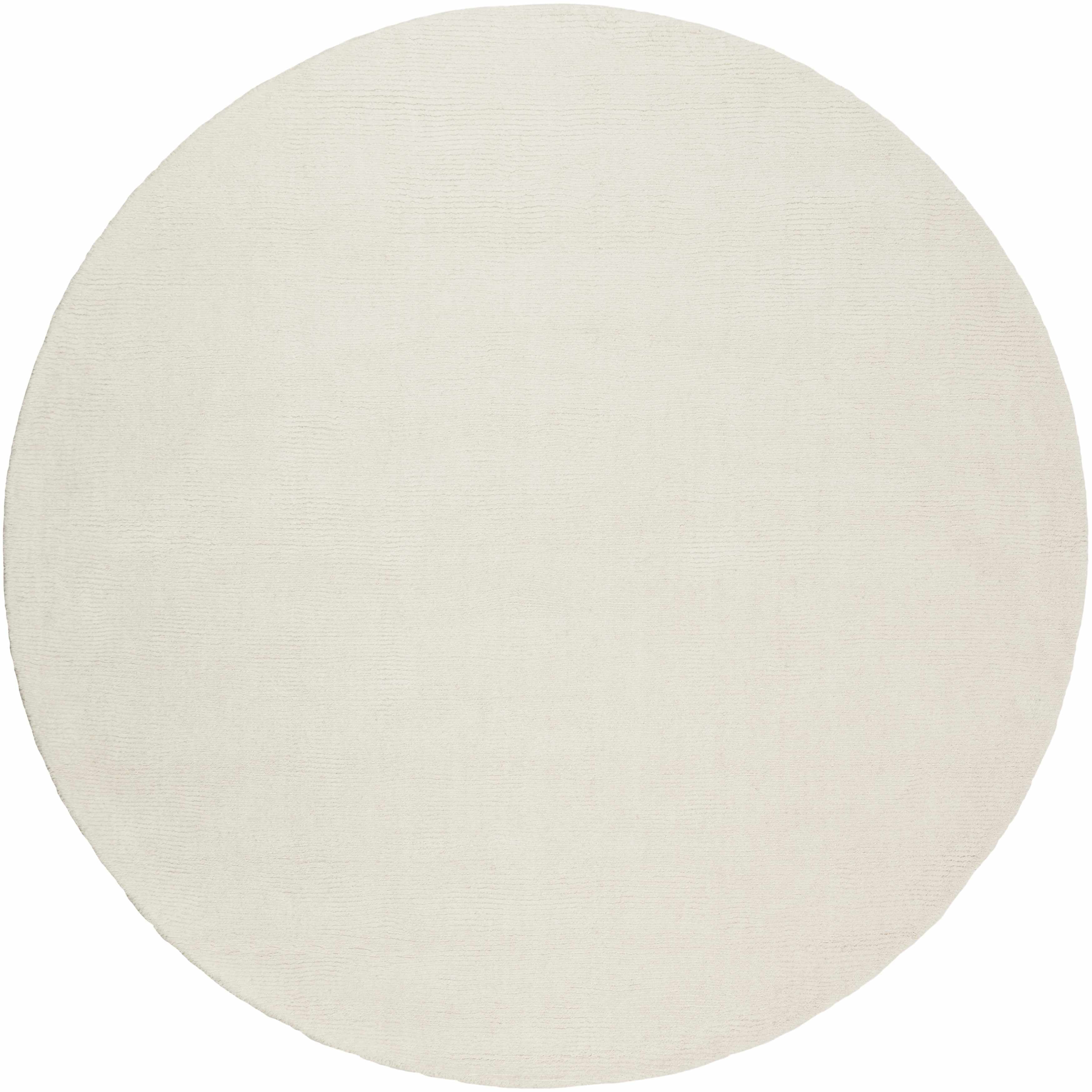 Brockton Solid Wool Light Beige Area Rug-12