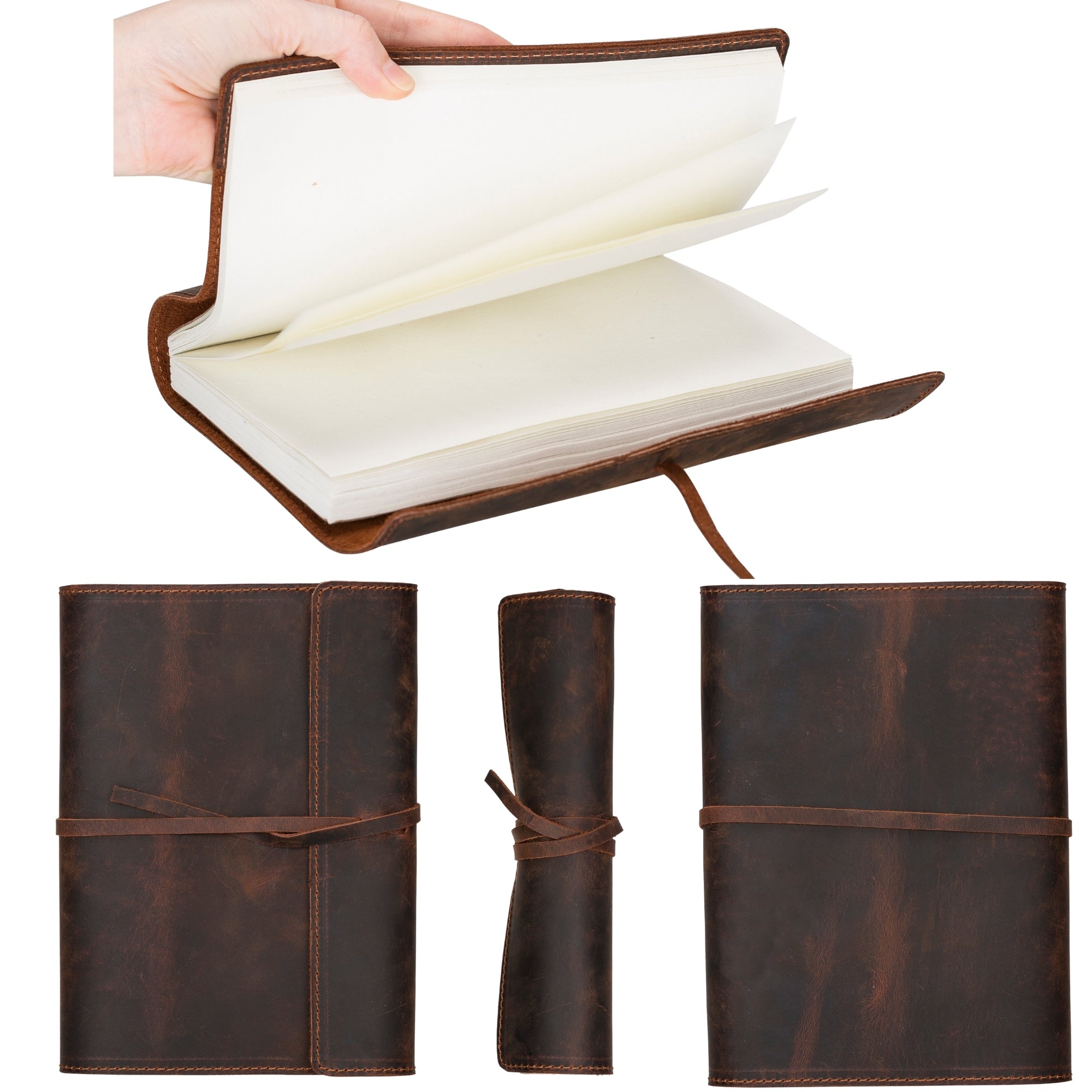 Broomfield Handcrafted Leather Diary Cover-0