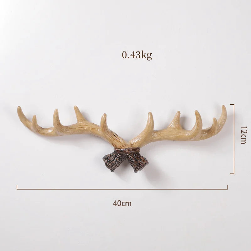 Wall Décor Antlers Hook Key Holder Coat Hooks Towel Wall Hooks