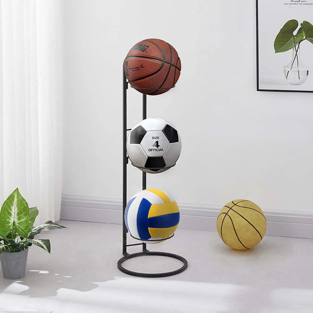 Floor Carbon Steel Basketball Football Storage Racks and Shelves