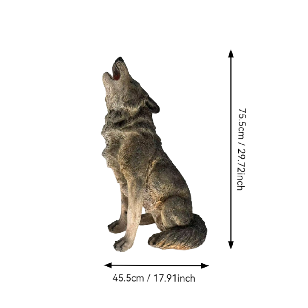 Realistic Wildlife Garden Statues | Hand-Painted Weatherproof Resin Outdoor Sculptures — 6 Designs