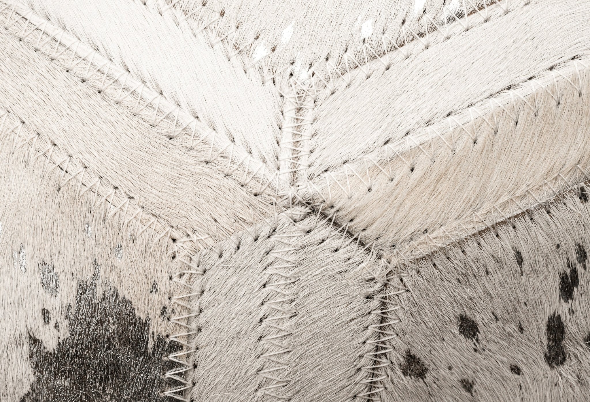 Canvello Genuine Cowhide Leather Decorative Throw Pillows - Handmade Patchwork Boho Accent Pillows For Sofa, Couch, Bed, Chair - Western Southwestern Farmhouse Pillow Covers With Feather Down Insert Included-3