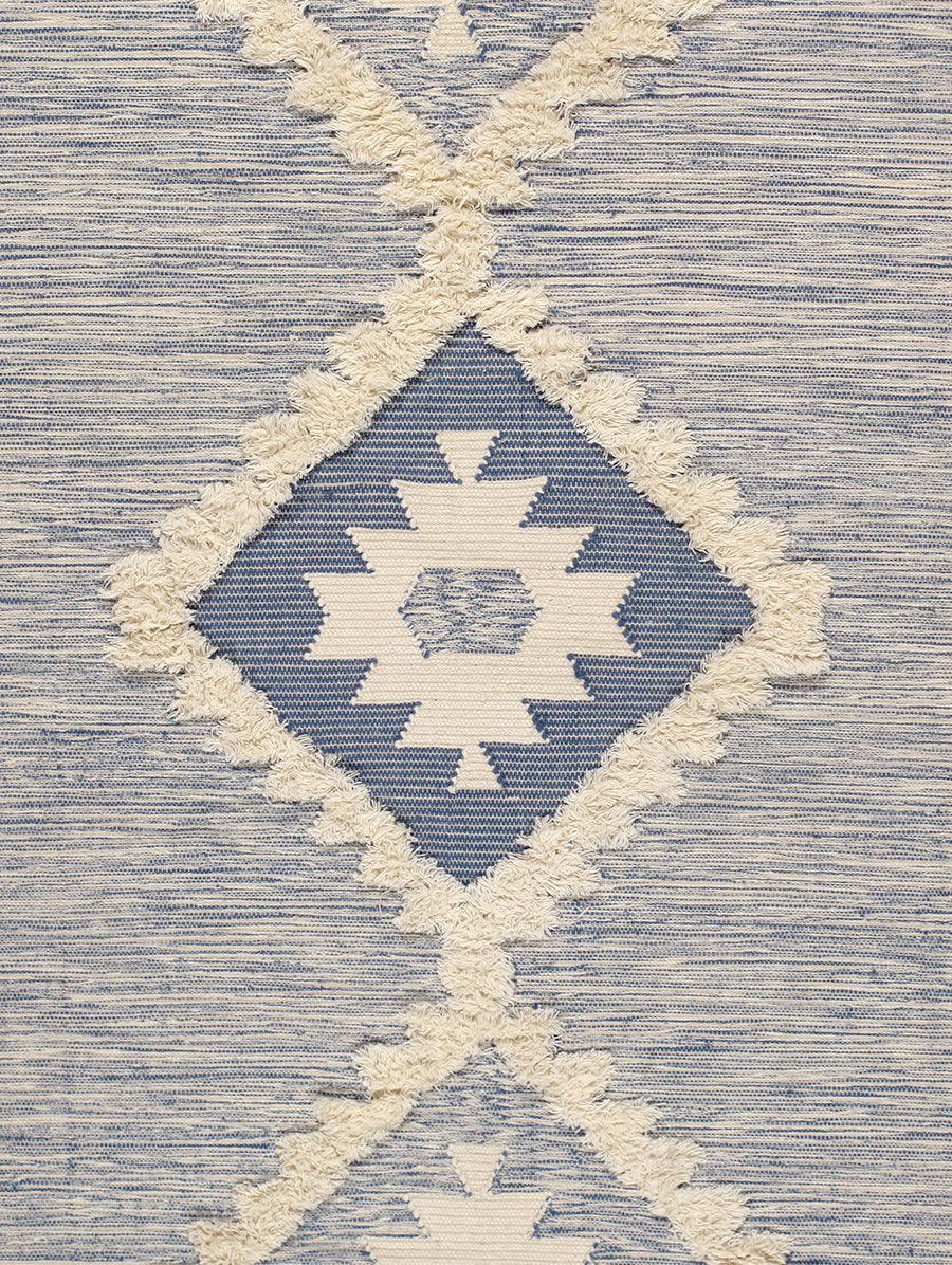 Canvello Modern Cotton & Wool Area Rug- 8' X 10'-1
