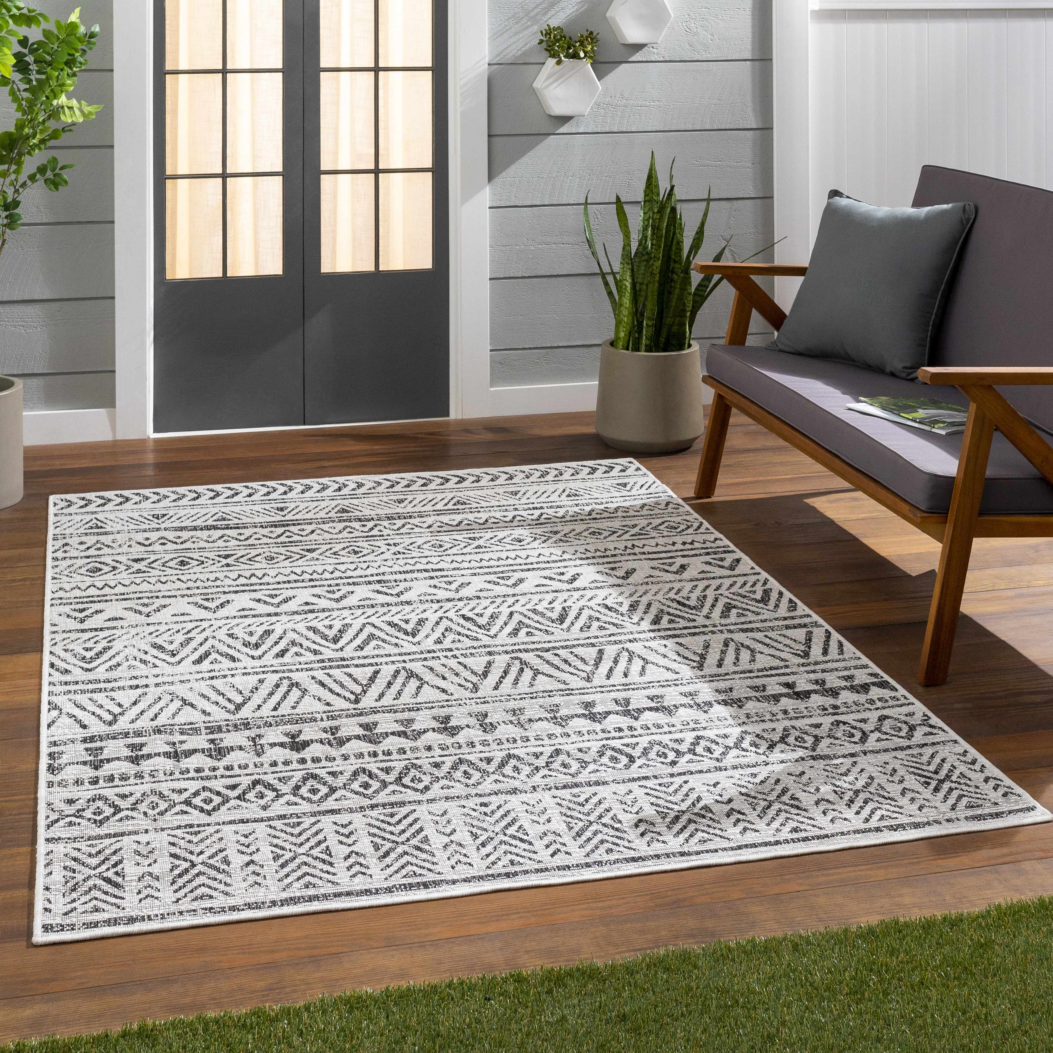 Catrine Indoor & Outdoor Rug - Clearance-19