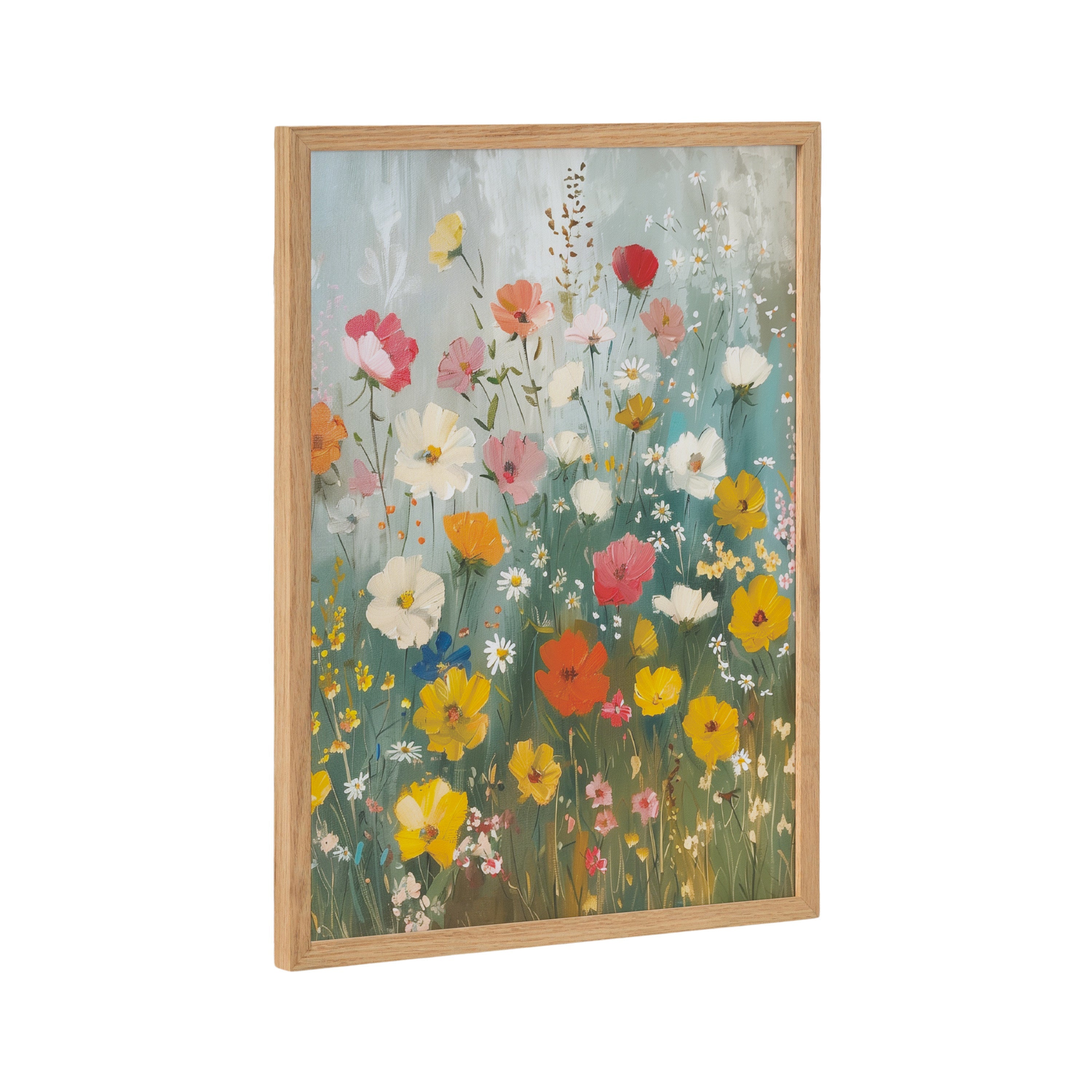 Gallery Boho Wildflower Garden Print by The Creative Bunch Studio