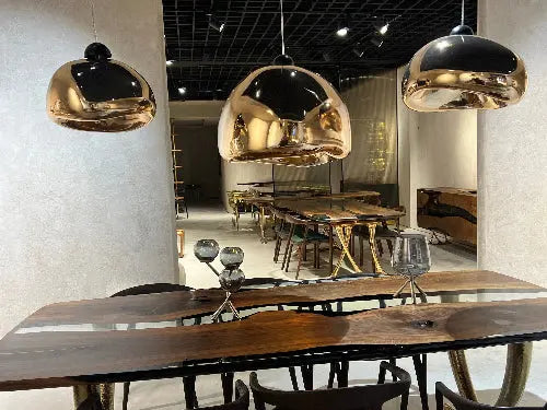 Wabi Sabi Chandeliers - Decorative Stone Textured Pendant Light