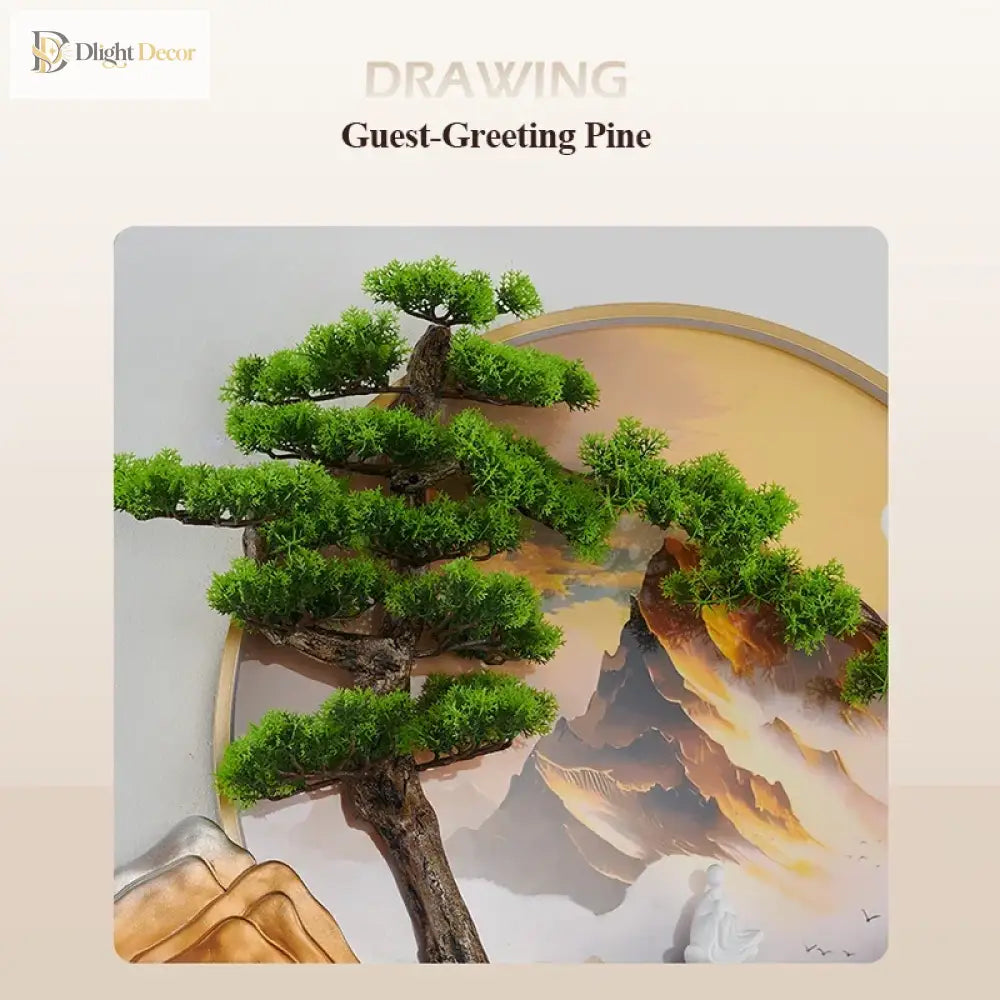 Chinese LED Wall Art Light | Modern Interior Home Lighting