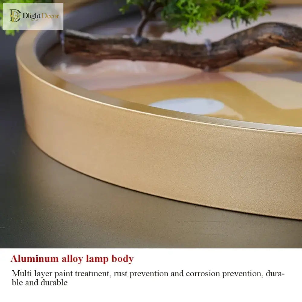Chinese LED Wall Art Light | Modern Interior Home Lighting