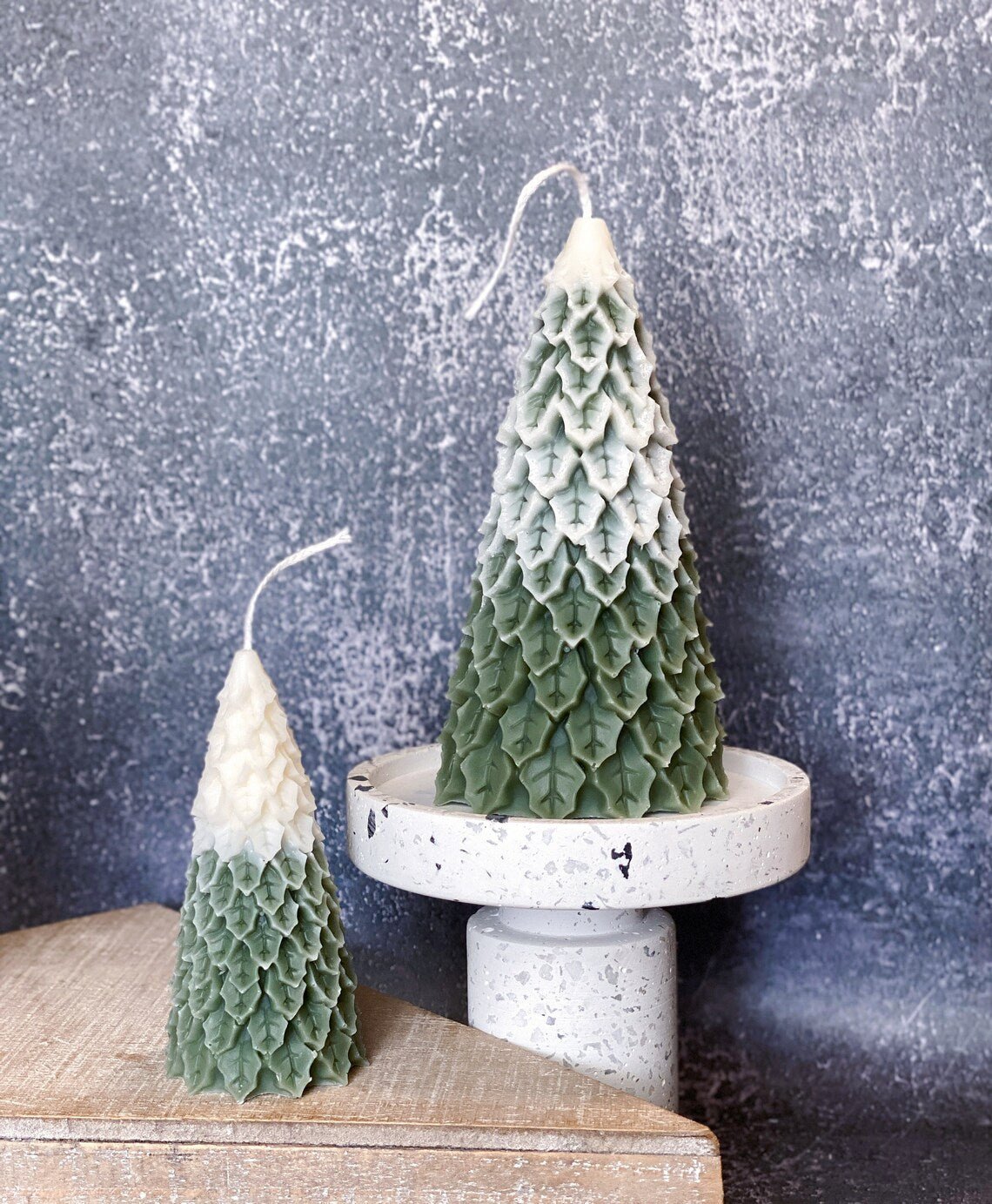 Christmas Tree Candles | Pine Trees | Holiday Decor-0