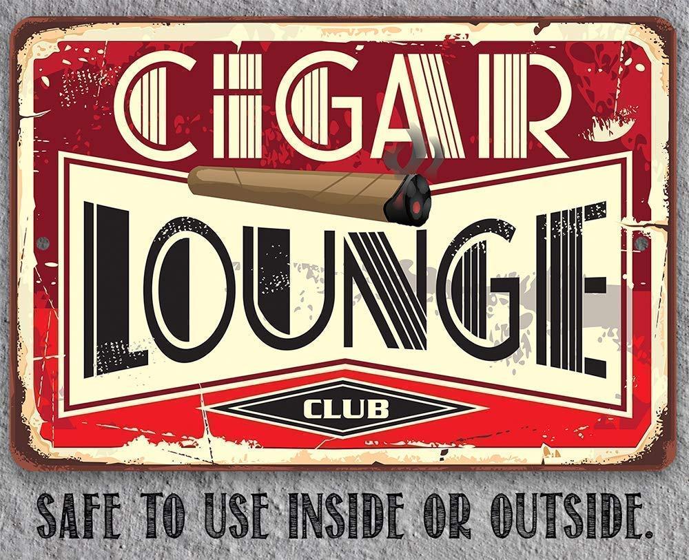Cigar Lounge 2 - Metal Sign