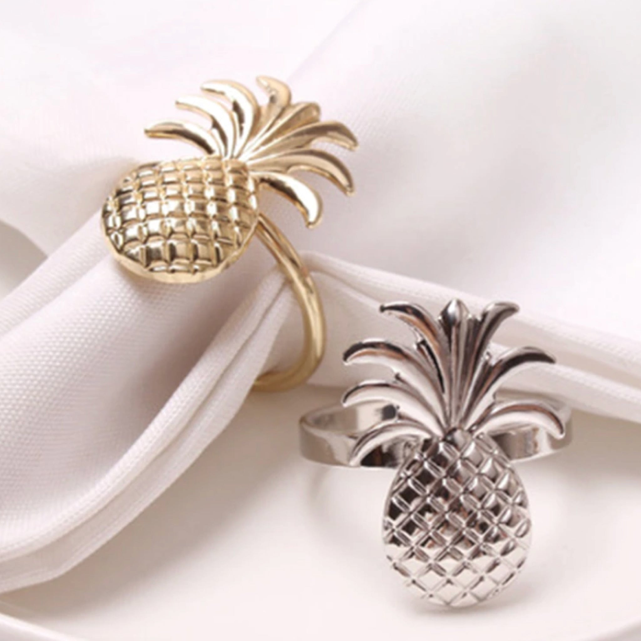 Tropical Napkin Ring Set of 6-0