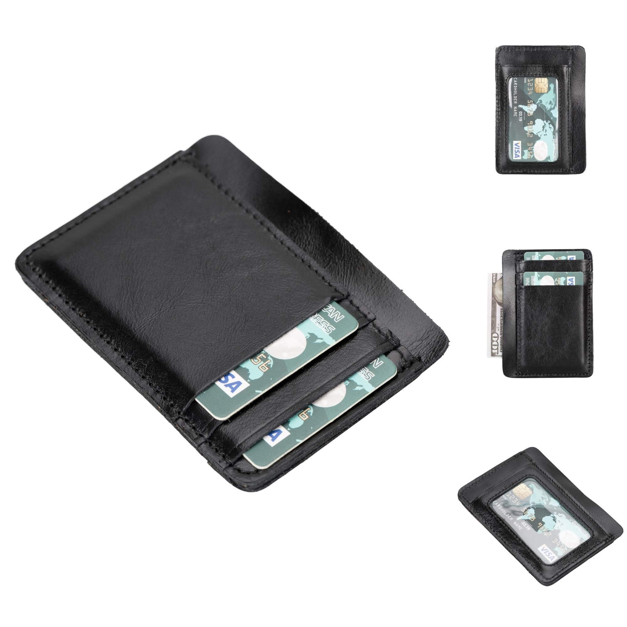 Cody Leather Card Holder and Wallet for Unisex-1