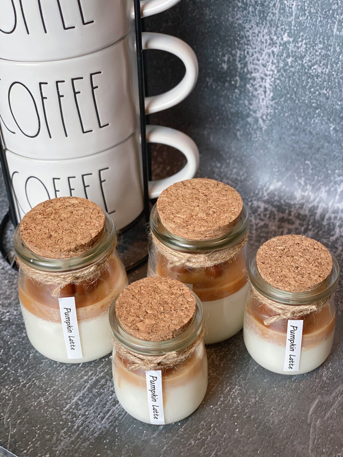 Coffee Lover Soy Wax Candle Glass Jar with Lid-2