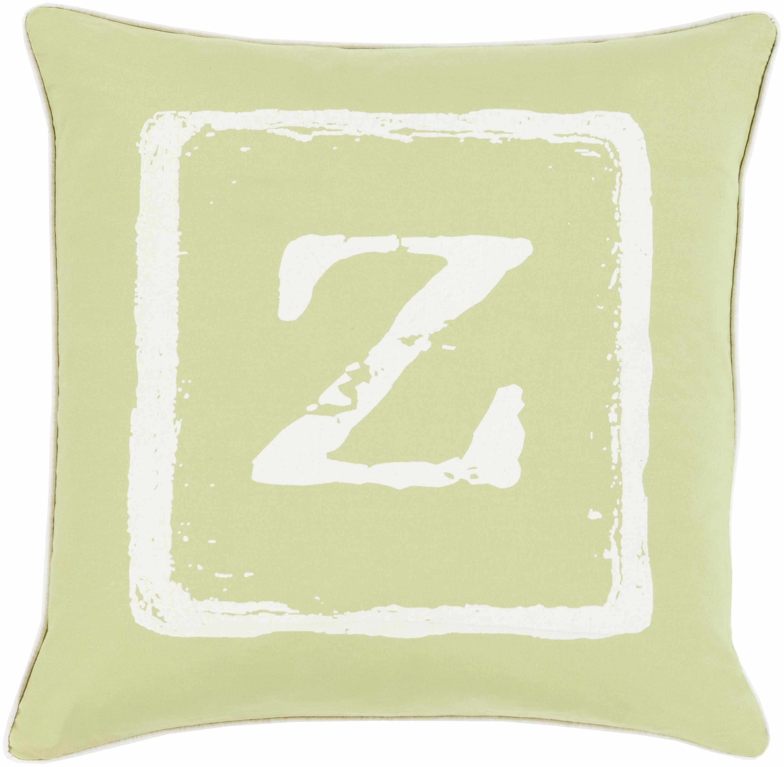 Coity Letter Z Throw Pillow - Clearance-0