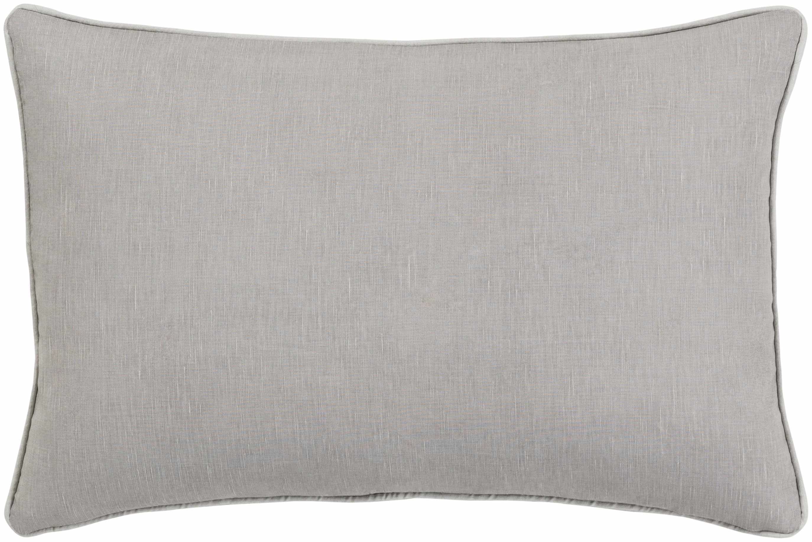 Cookley Gray Floral Throw Pillow - Clearance-2