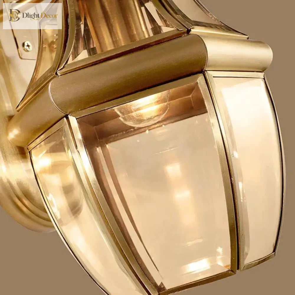 Copper Outdoor Wall Light | Hallway & Entry Home Lighting