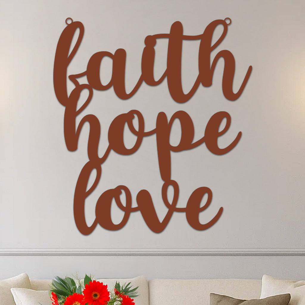 Faith Hope Love Sign-6