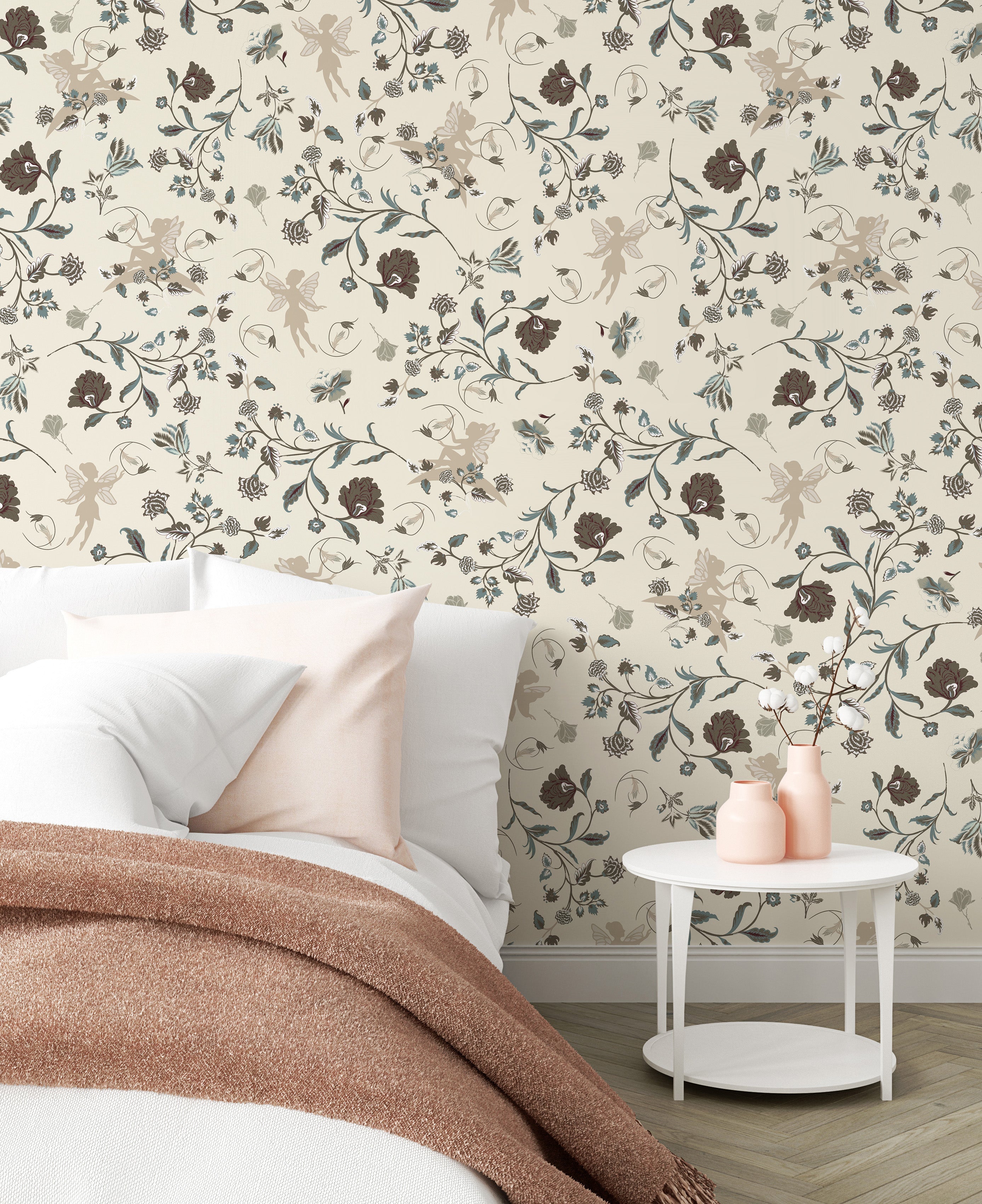 Lucinda Wallpaper by Julia Clayden