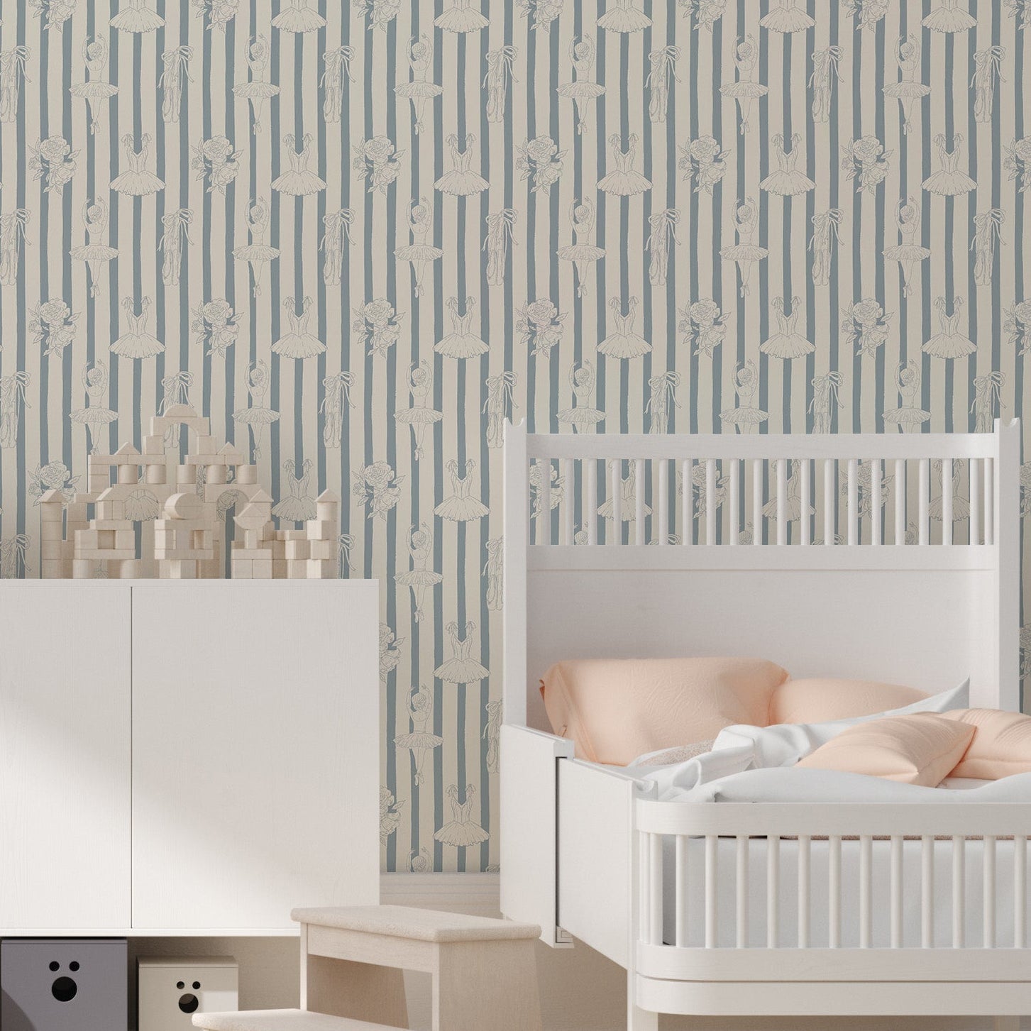 Celeste Wallpaper by Painted Hawk Design