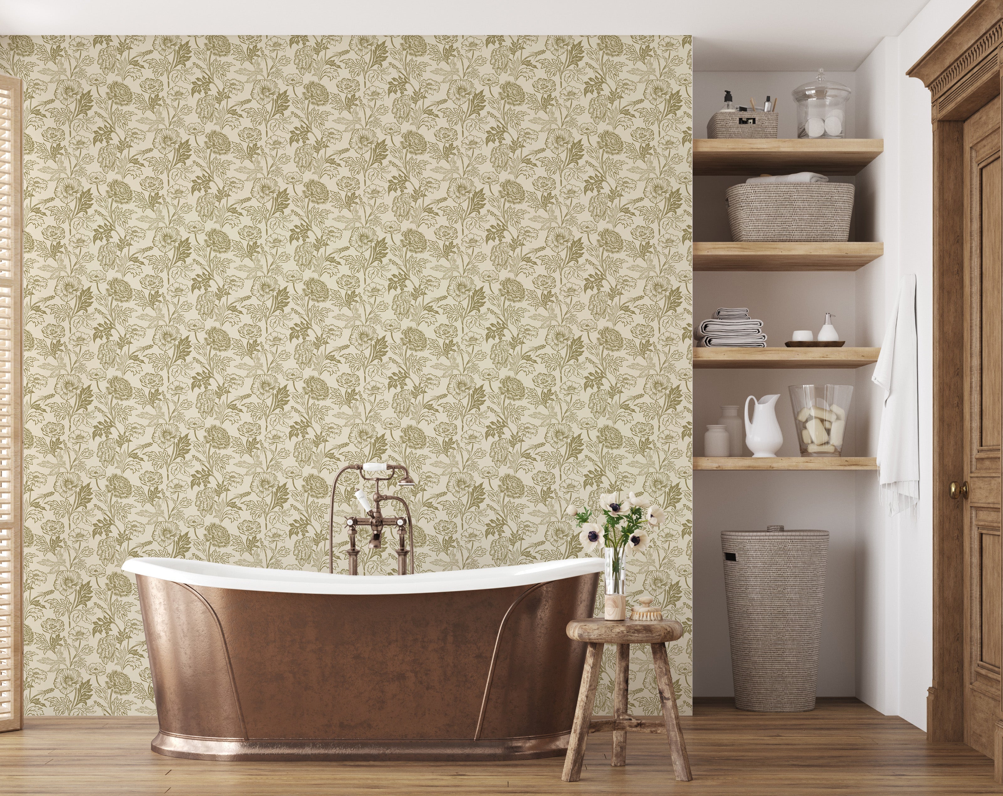 Camila Wallpaper by Yorkville Studio