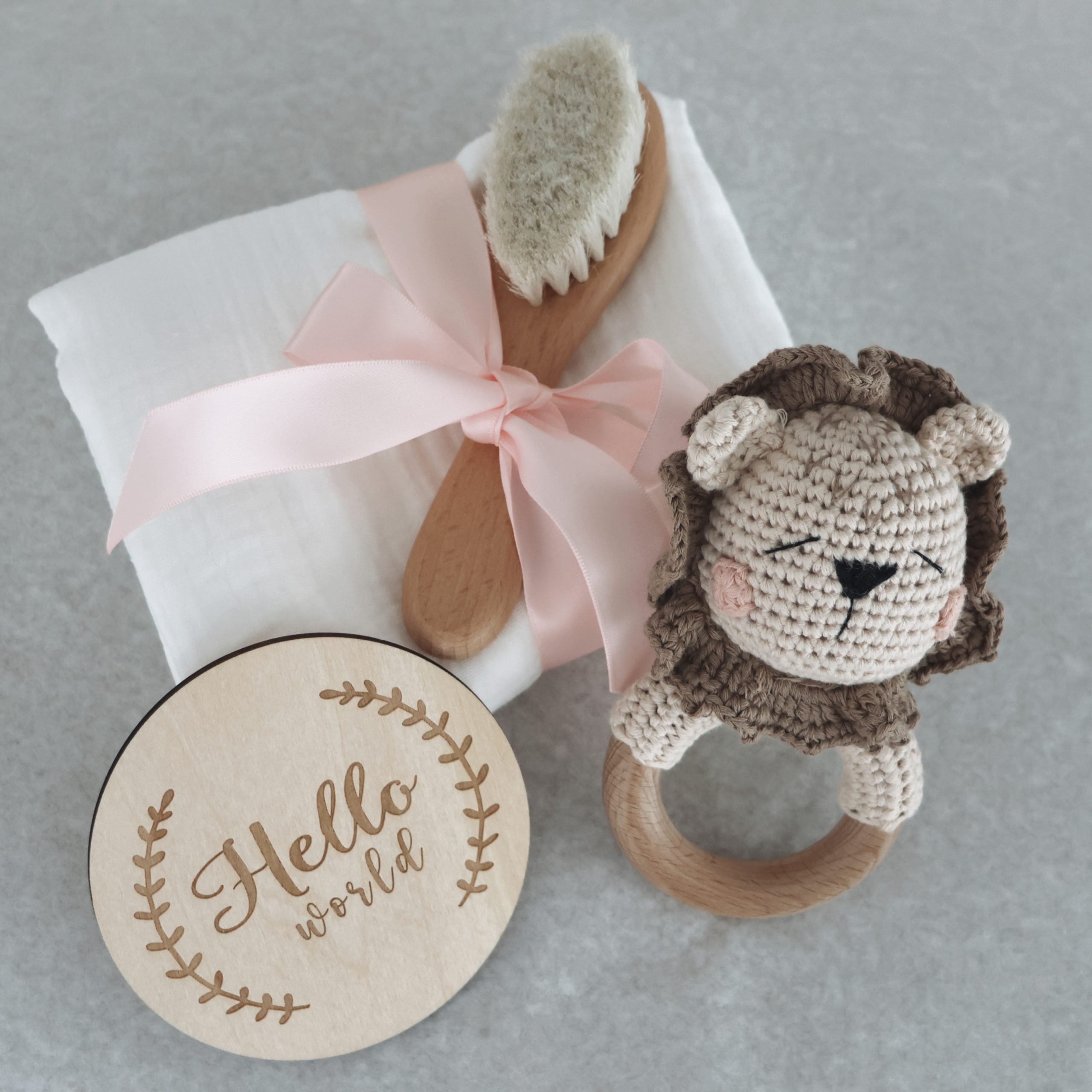 Crochet Giftbox Lion-0