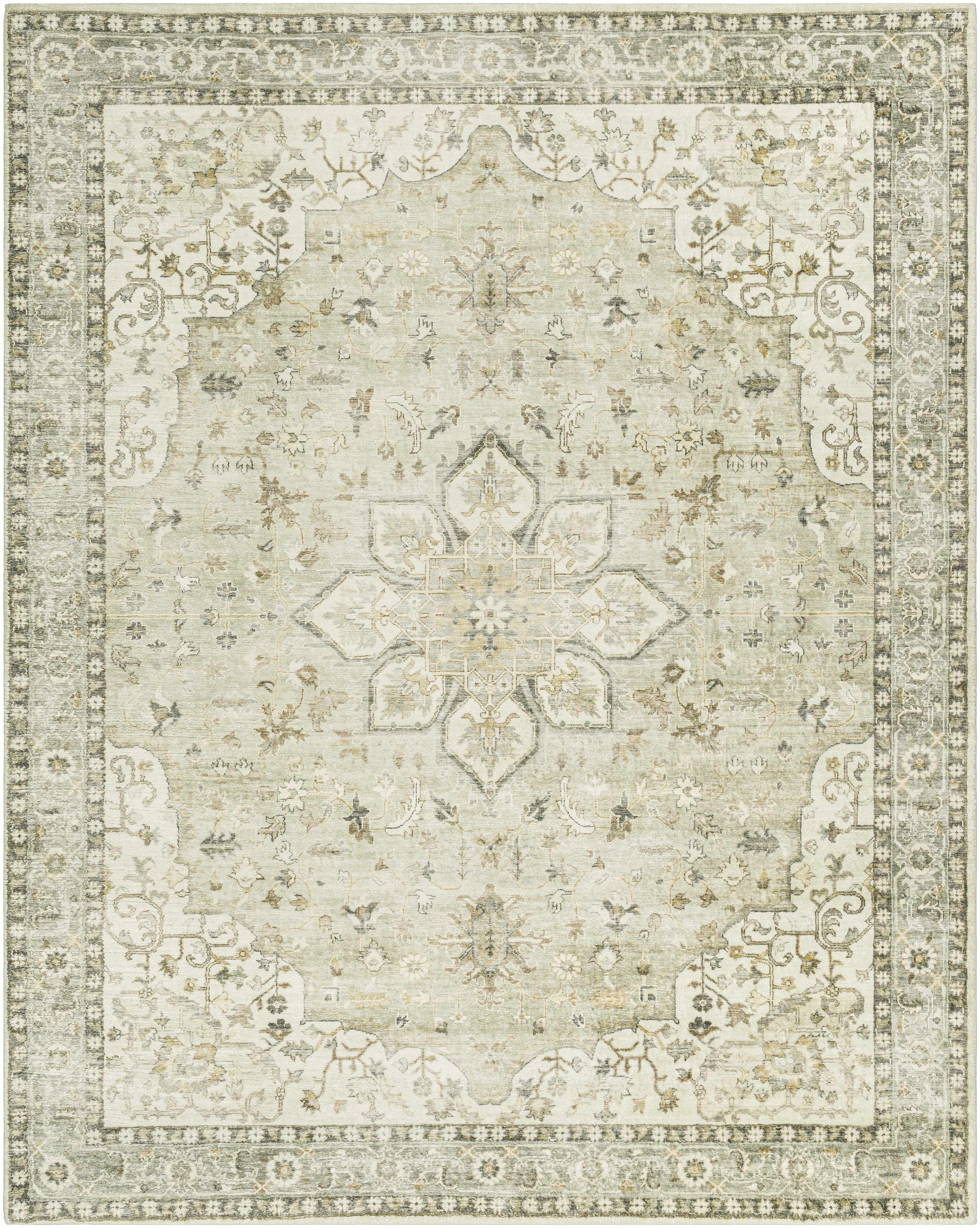 Crondall Sage Traditional Area Rug-7