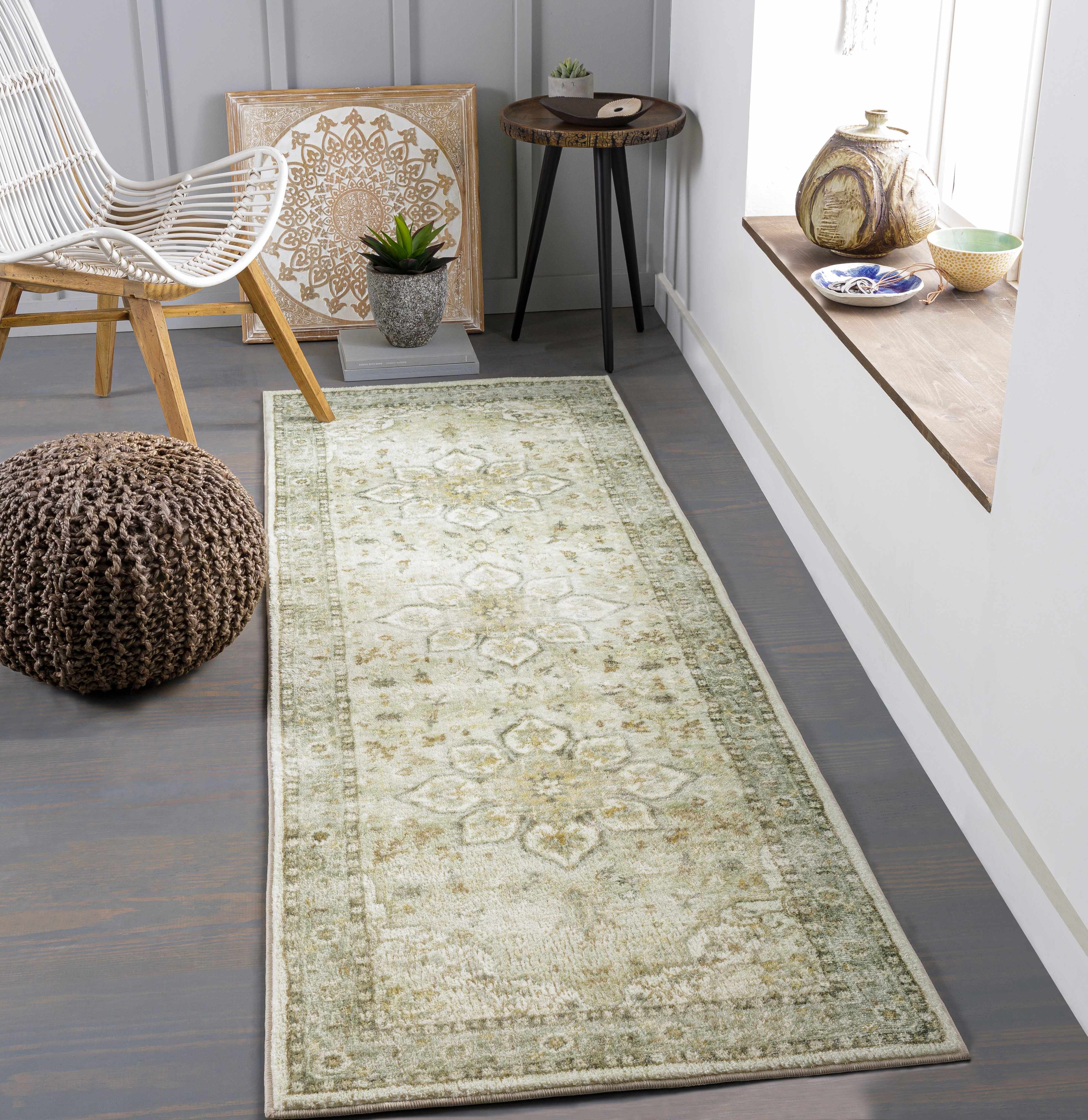 Crondall Sage Traditional Area Rug-3