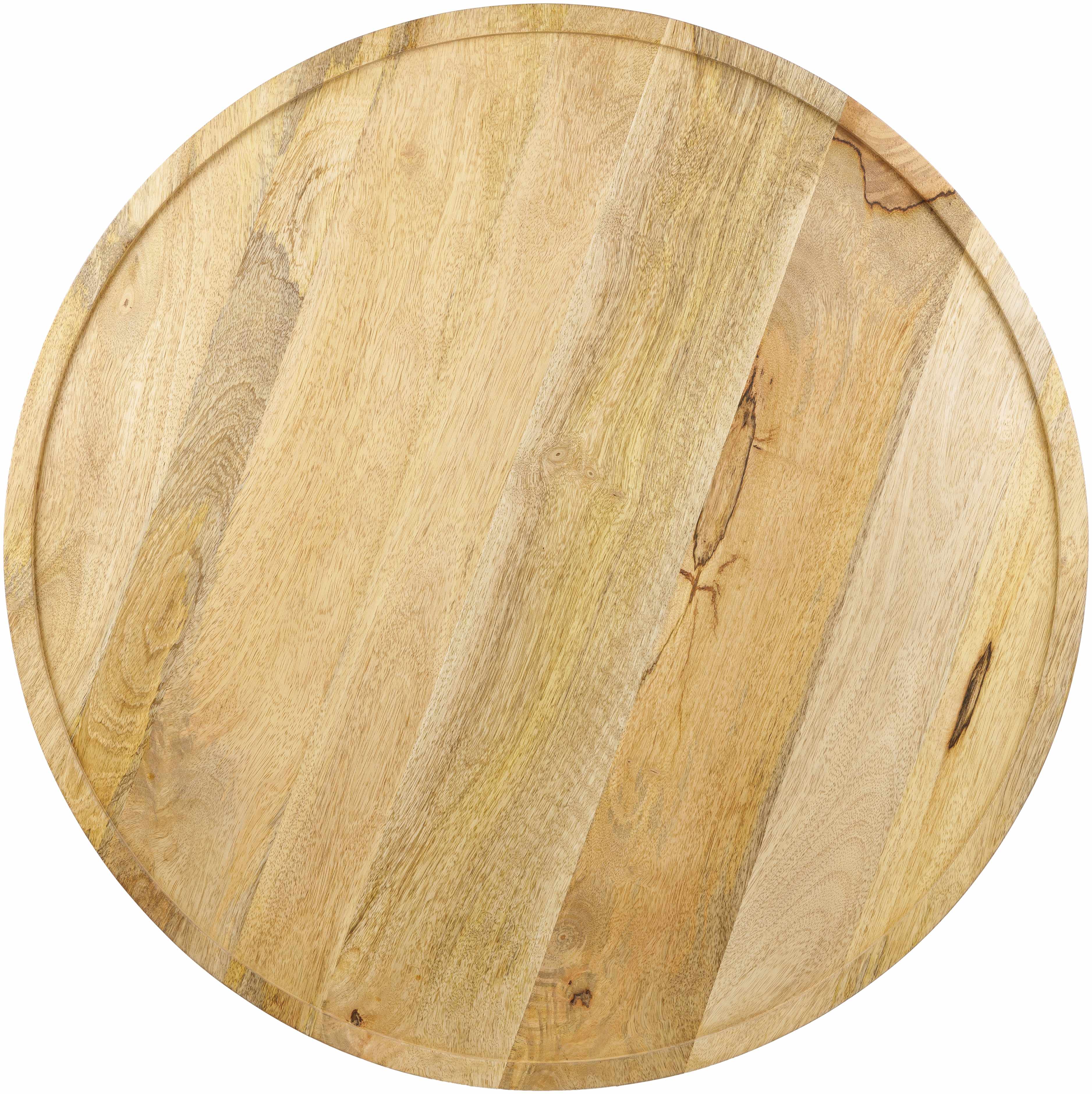 Casselman Wood Round Coffee Table-4