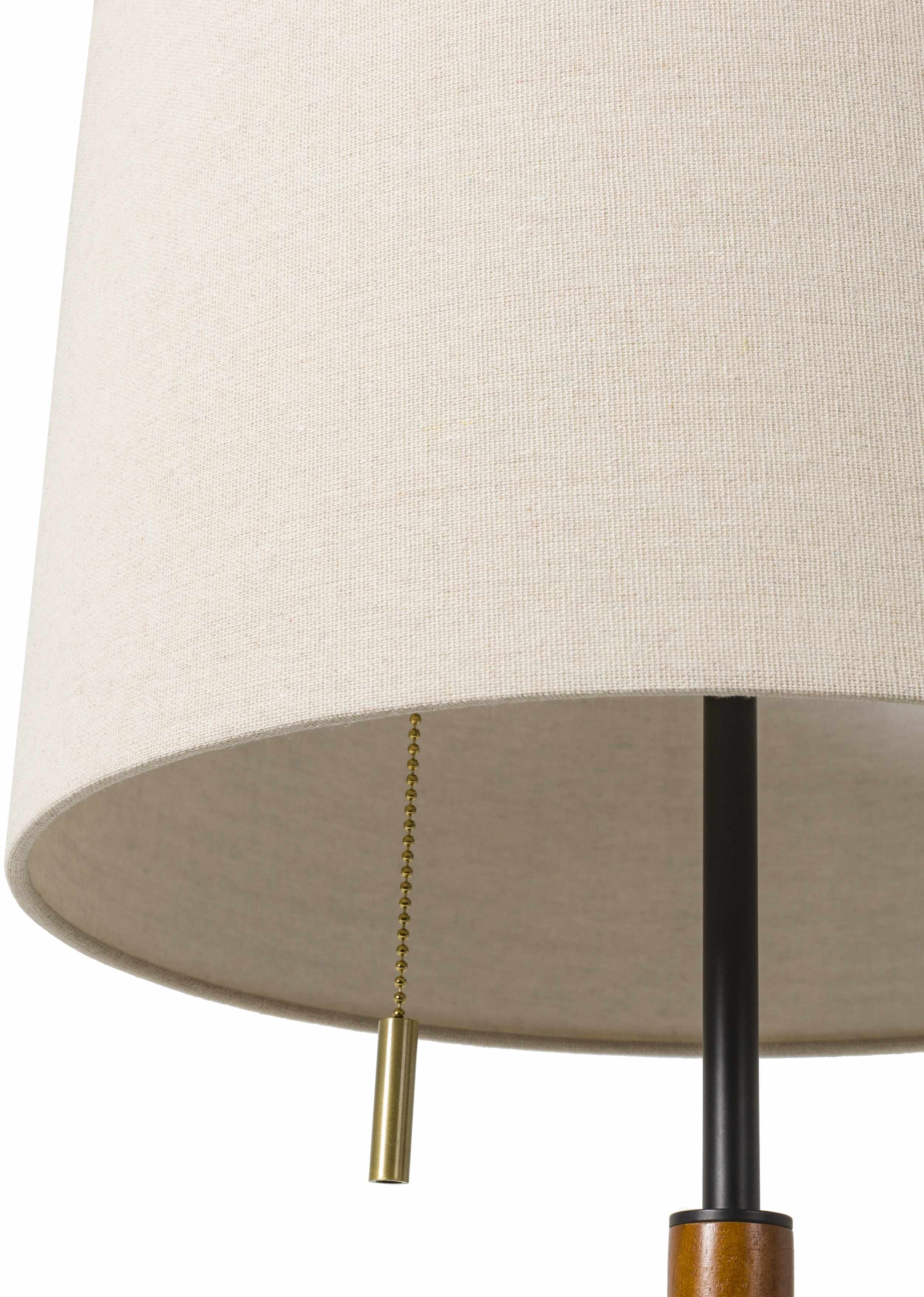 Camprodon White & Beige Contemporary Table Lamp-4