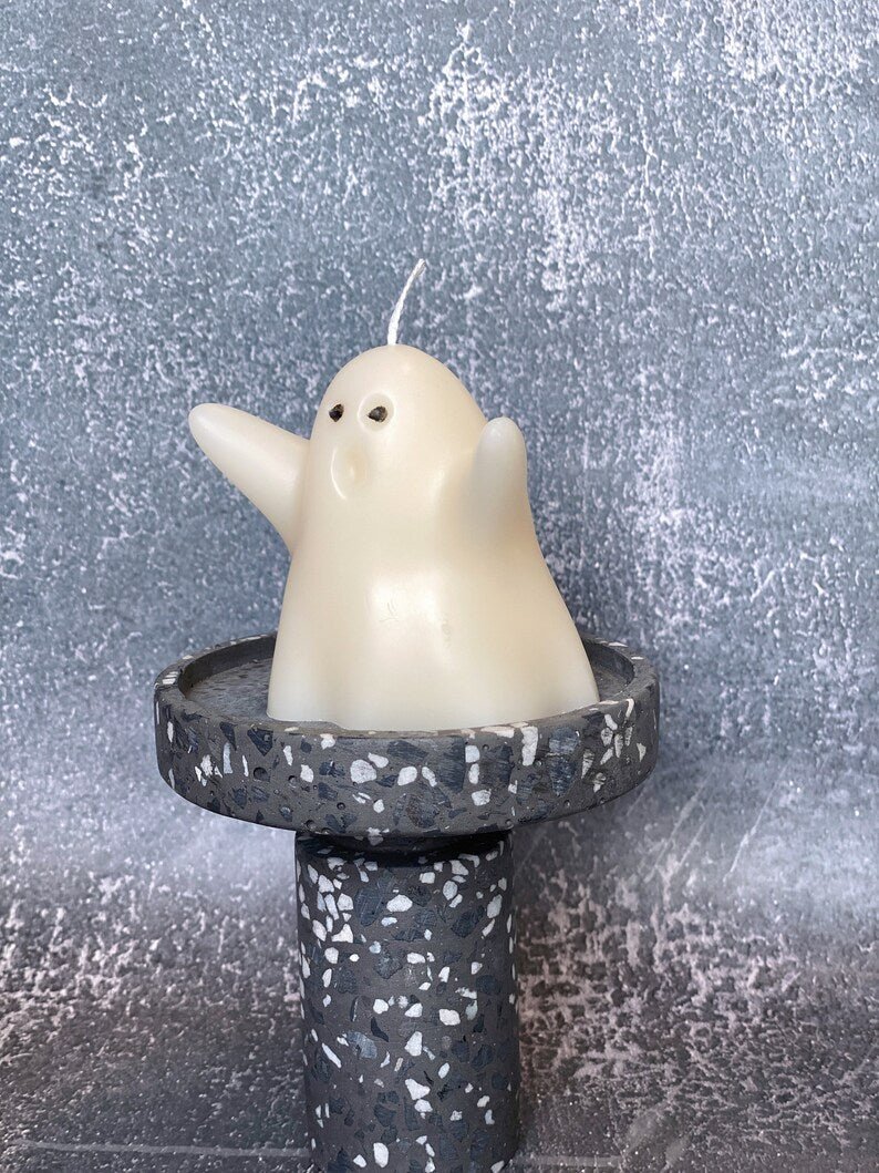 Cute Ghost Handmade Soy Wax Candle-4