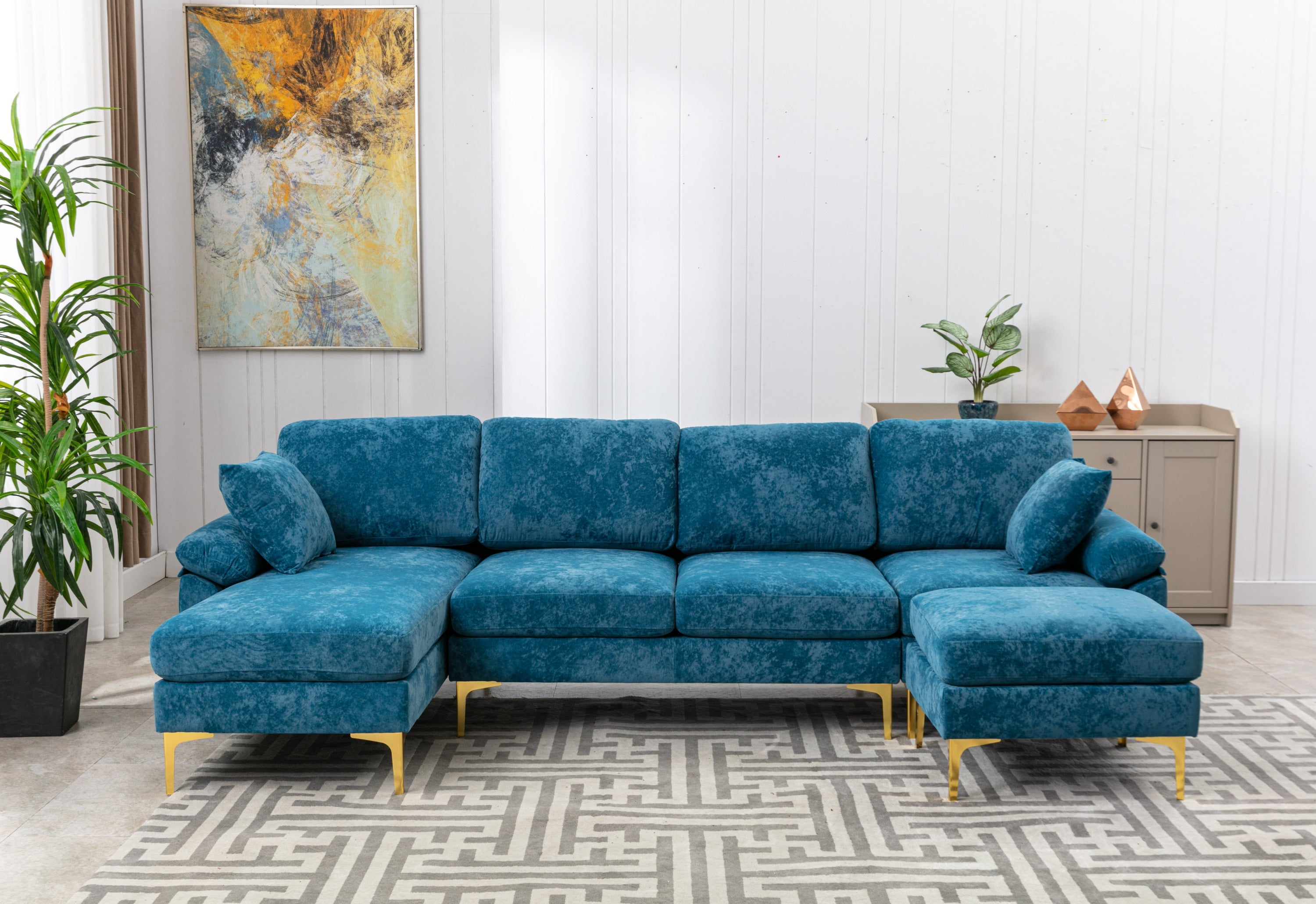 Accent sectional Sofa-7