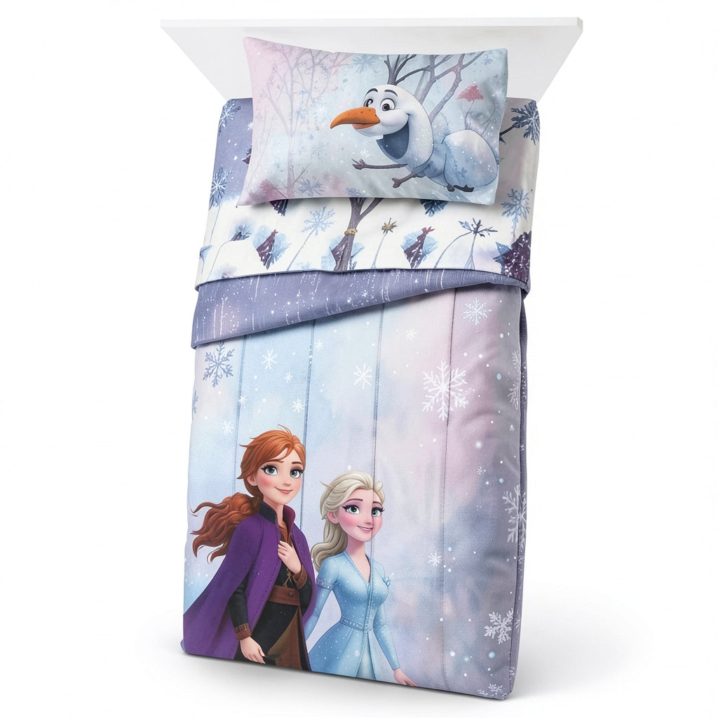 Disney Frozen 2 Sparkle 8pc Full Bed in a Bag Bedding