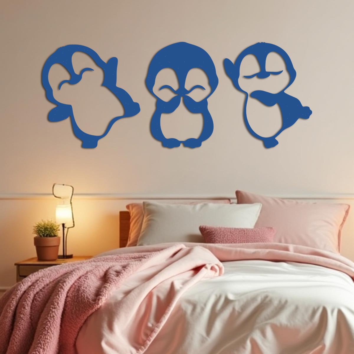 Dancing Baby Penguins Sign-6