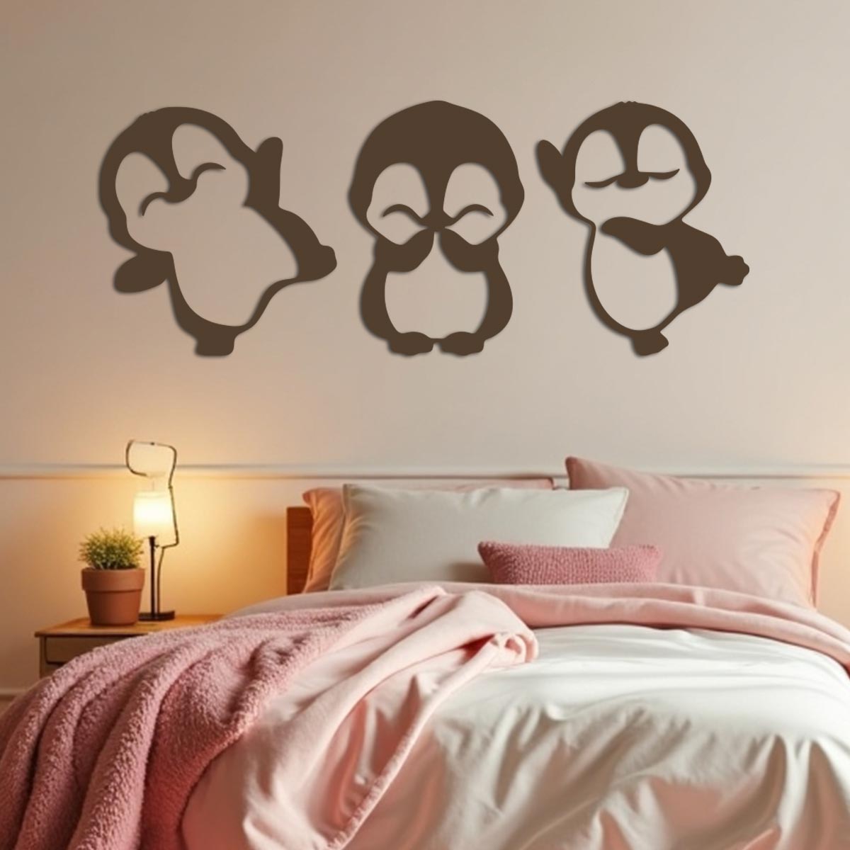 Dancing Baby Penguins Sign-4