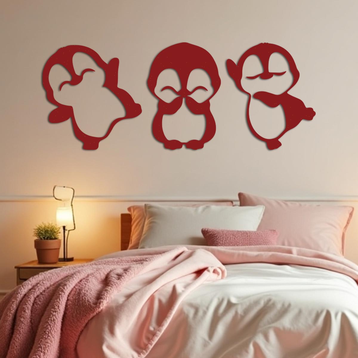 Dancing Baby Penguins Sign-7