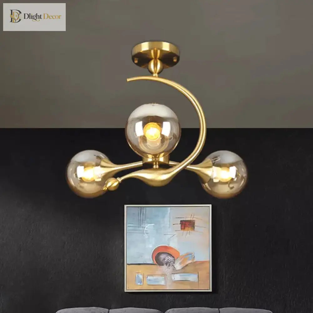 Daphne Mid-Century Chandelier | Dining Room Home Lighting