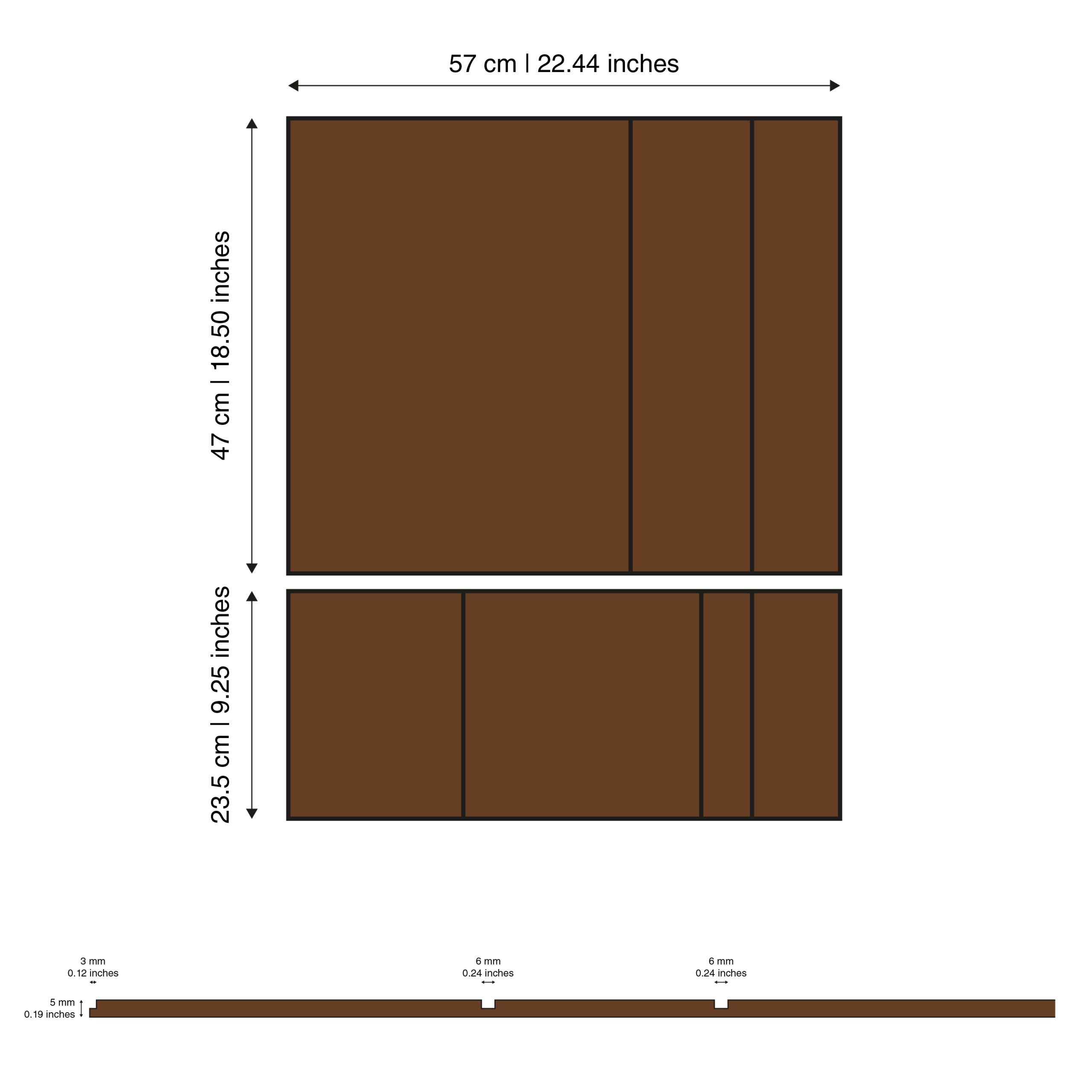 Dark Wood Modular Panels-4